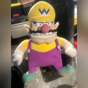 Super Mario Wario plush 10 inches